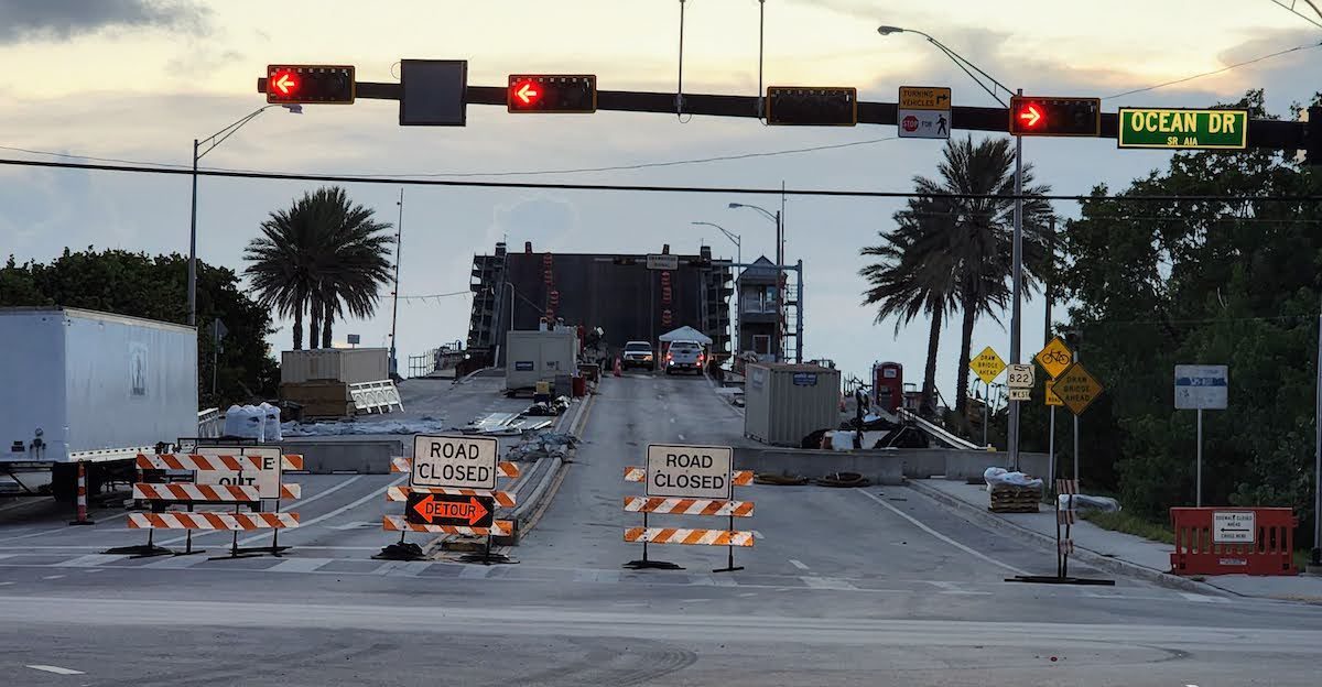 Sheridan St. Bridge Detour