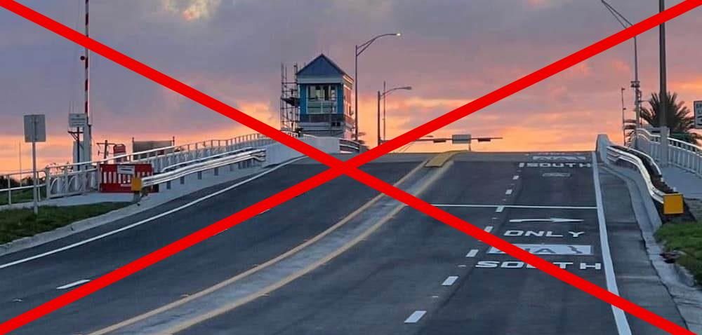 Sheridan St. Bridge Closed again